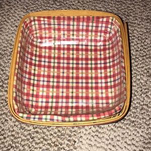 Collectible longaberger basket